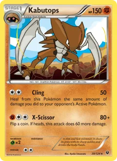 Kabutops Reverse Holo