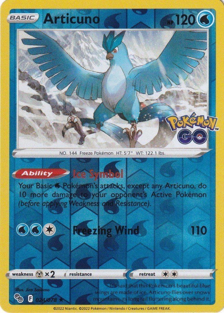 Articuno Reverse Holo #24