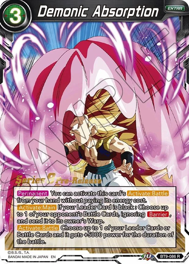 Demonic Absorption [Pre-Release] #BT9-086