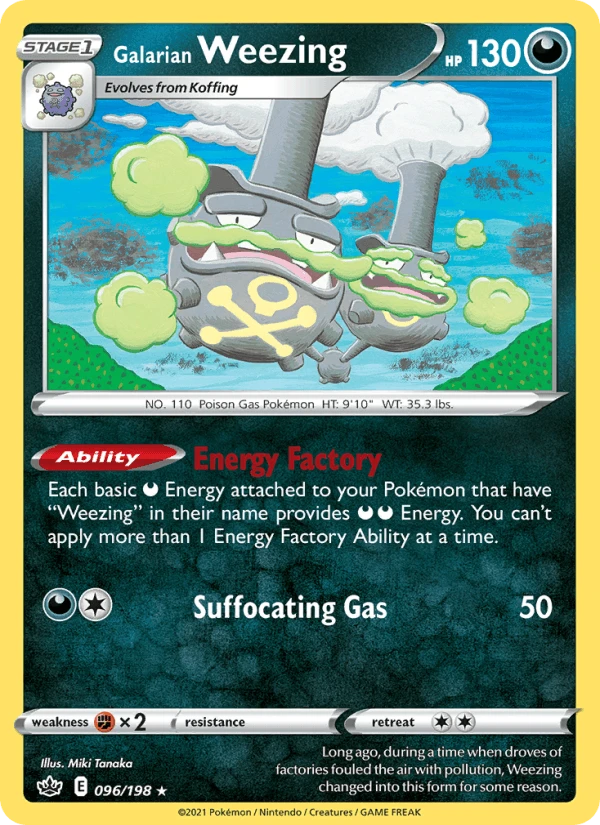 Galarian Weezing #96
