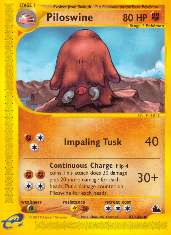 Piloswine #43