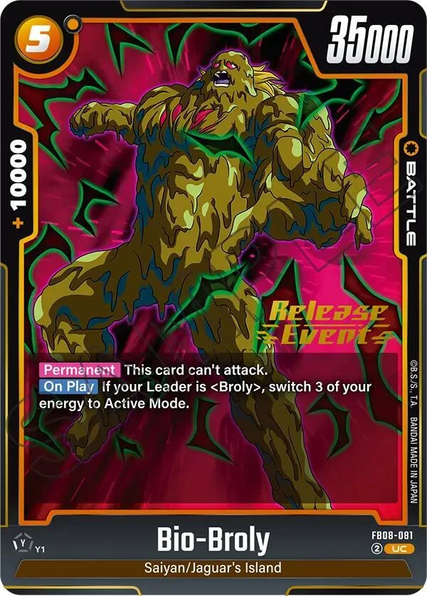 Bio-Broly [Release Event] #FB08-081