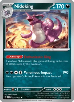 Nidoking Reverse Holo
