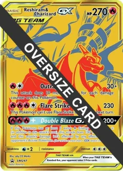 Reshiram & Charizard GX Jumbo