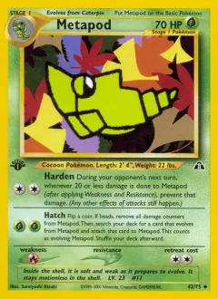 Metapod 1st Edition
