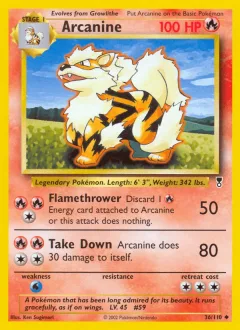 Arcanine Reverse Holo