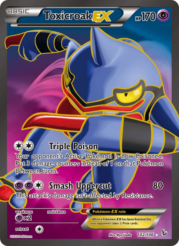 Toxicroak Ex #102