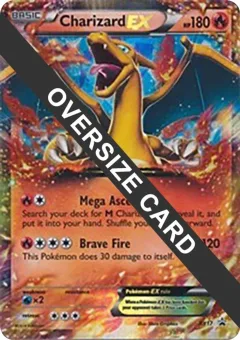 Charizard EX Jumbo #17 Black Star Promo XY17