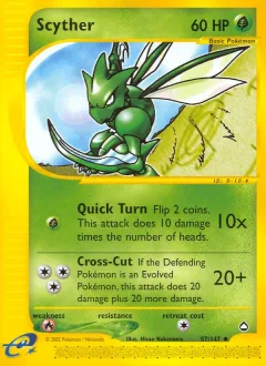 Scyther Reverse Holo
