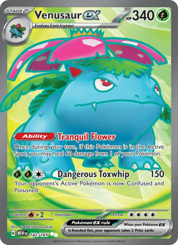 Venusaur Ex #182