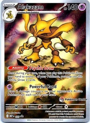 Alakazam Pokemon Center #9
