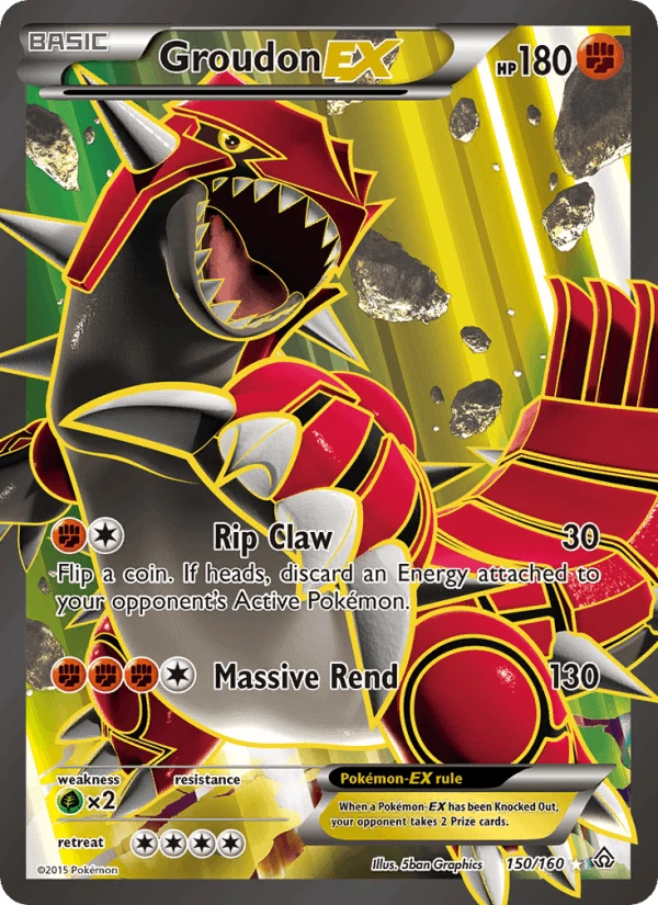 Groudon Ex #150