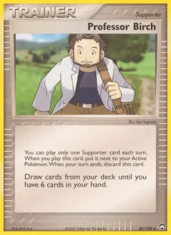 Professor Birch Reverse Holo