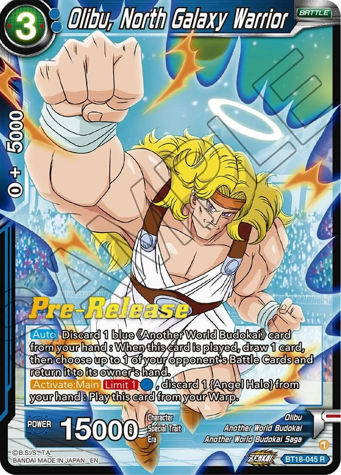 Olibu, North Galaxy Warrior [Pre-Release] #BT18-045