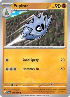 Pupitar Poke Ball