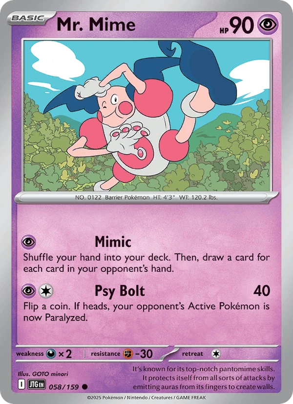 Mr Mime #58