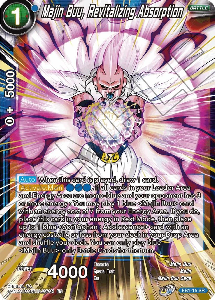Majin Buu, Revitalizing Absorption #EB1-15