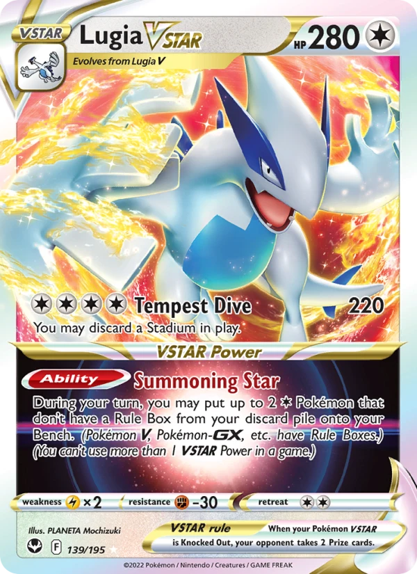 Lugia Vstar #139