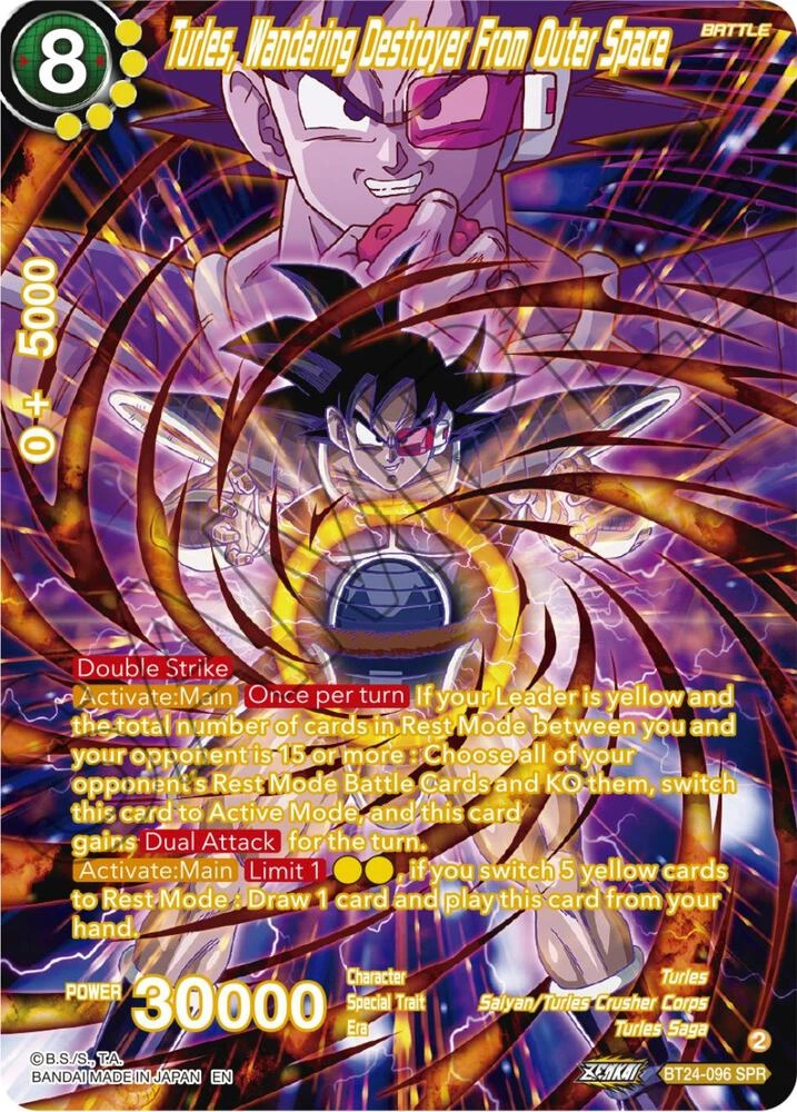 Turles, Wandering Destroyer From Outer Space [SPR] #BT24-096