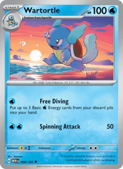 Wartortle Reverse Holo