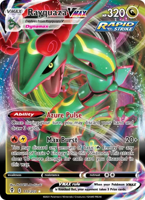 Rayquaza Vmax Prize Pack