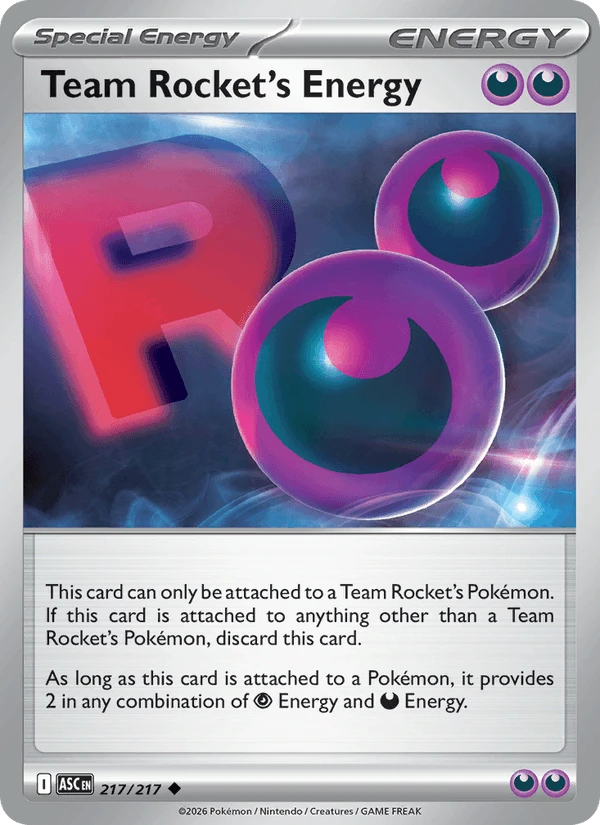 Team Rocket's Energy #217