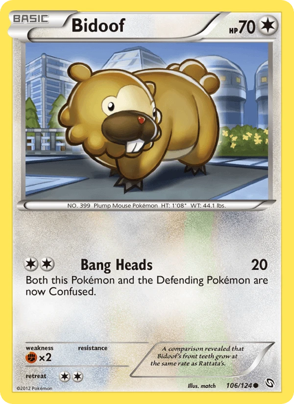 Bidoof #106