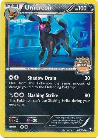 Umbreon Regional Championship Staff #60