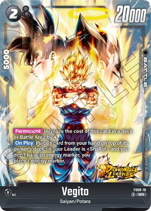 Vegito [Bonus Pack Alternate Art] #FS09-16