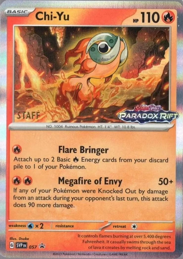 Chi-Yu Prerelease Staff #57