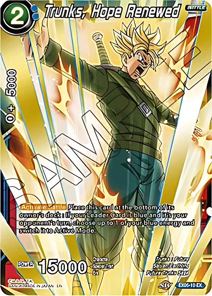 Trunks, Hope Renewed #EX06-10