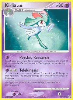 Kirlia Pre-Release Staff