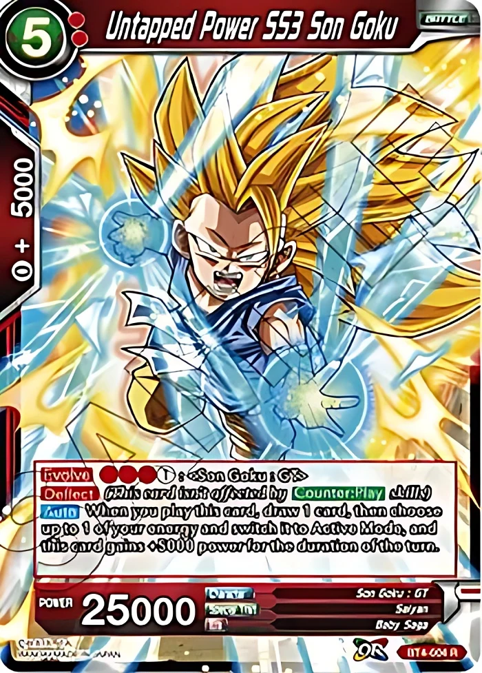 Untapped Power SS3 Son Goku #BT4-004