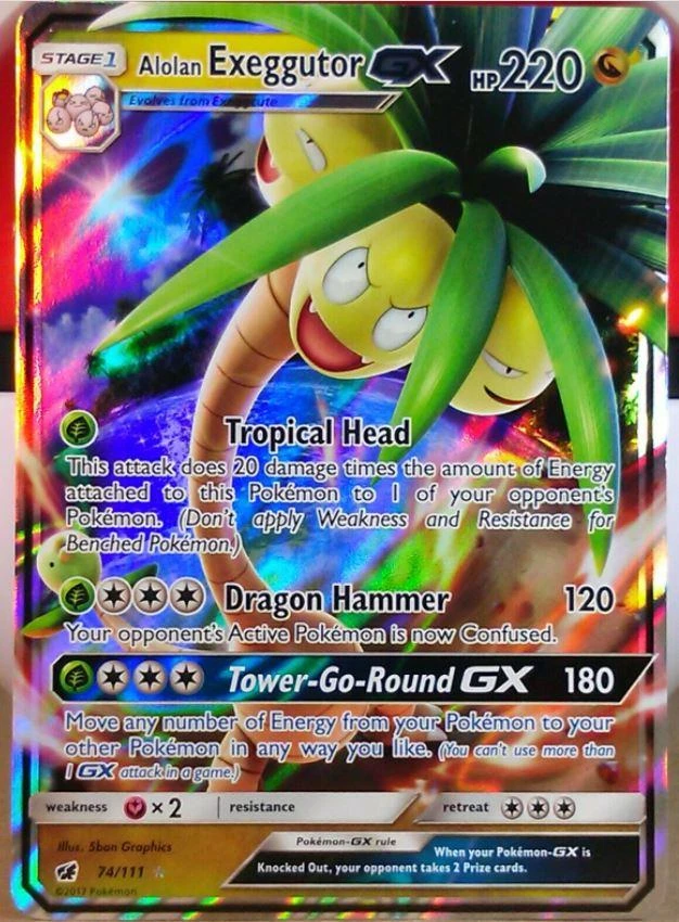 Exeggutor Gx #74