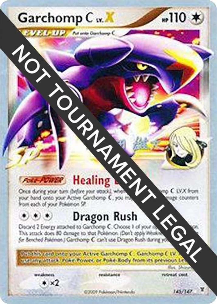 Garchomp C LV X Yuta Komatsuda #145