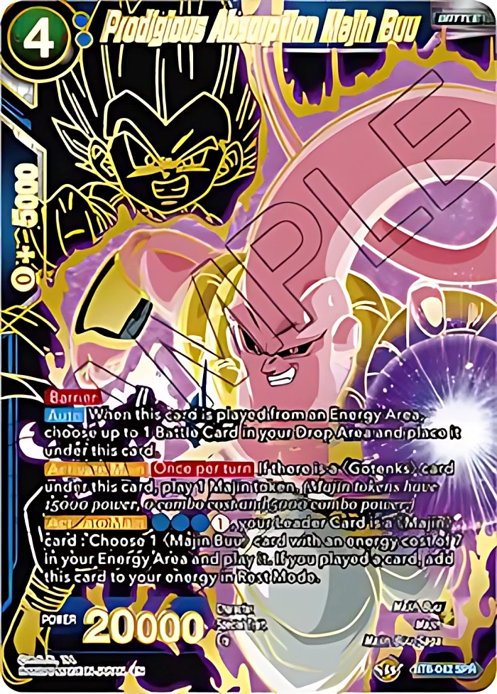 Prodigious Absorption Majin Buu [SPR] #BT6-042_SPR