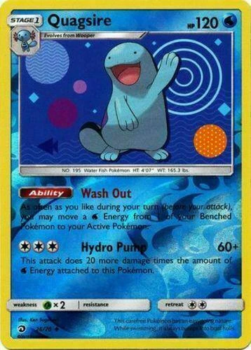 Quagsire Reverse Holo #26