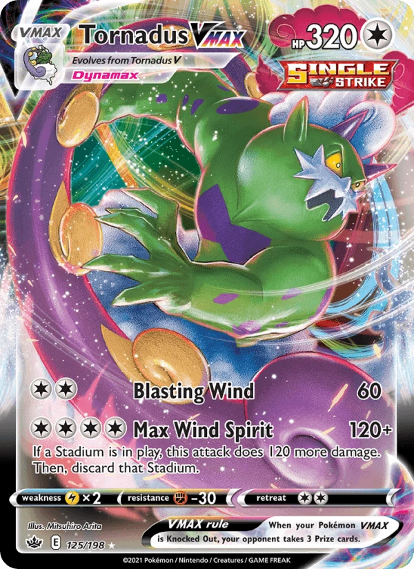 Tornadus Vmax #125