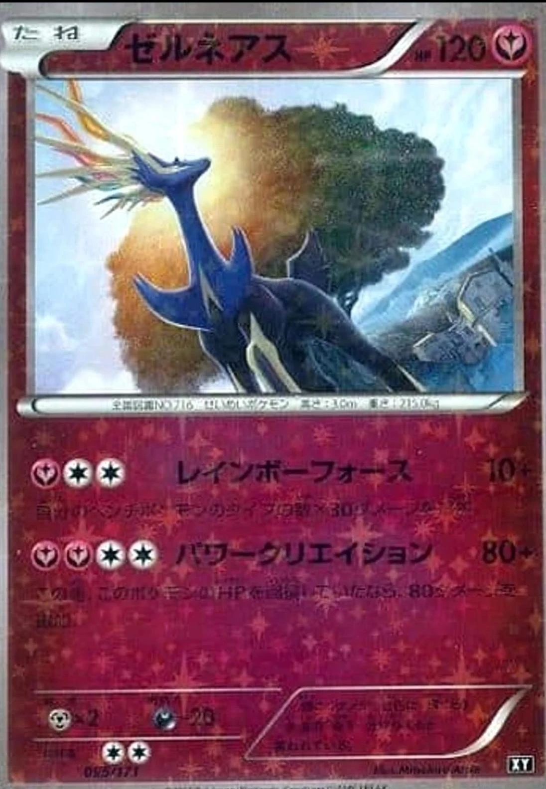 Xerneas Reverse Holo #95