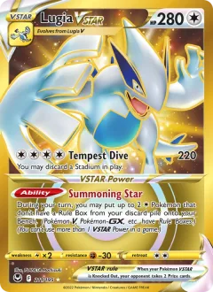 Lugia Vstar
