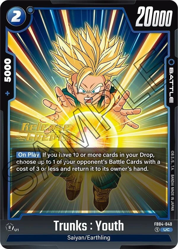 Trunks : Youth [Release Event] #FB04-040