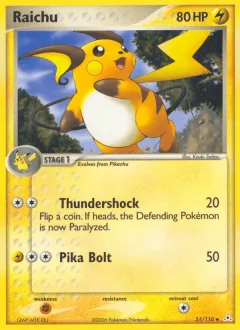 Raichu Reverse Holo
