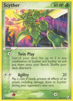 Scyther Reverse Holo