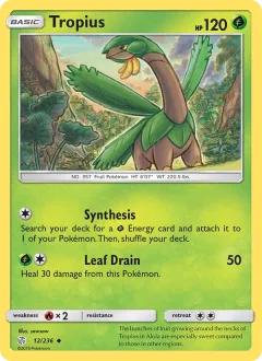 Tropius Reverse Holo