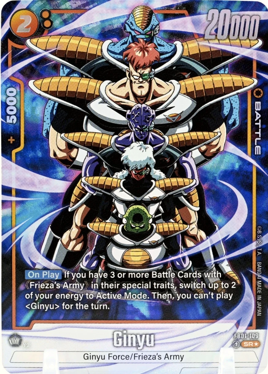 Ginyu [Alternate Art] #FB01-109