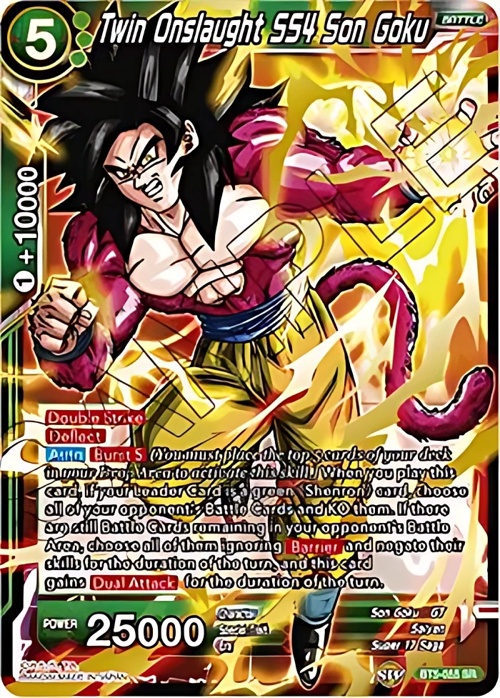 Twin Onslaught SS4 Son Goku #BT5-055