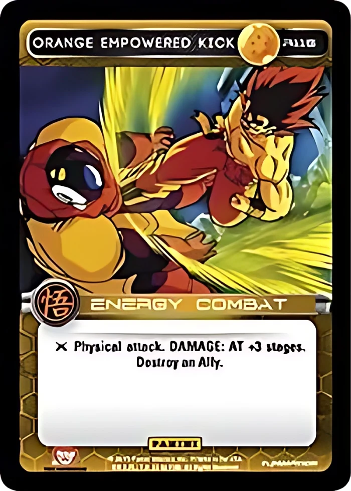 Orange Empowered Kick #R116