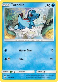 Totodile Reverse Holo