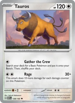 Tauros Reverse Holo