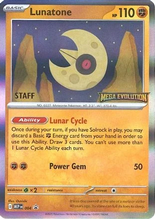 Lunatone Prerelease Staff #4